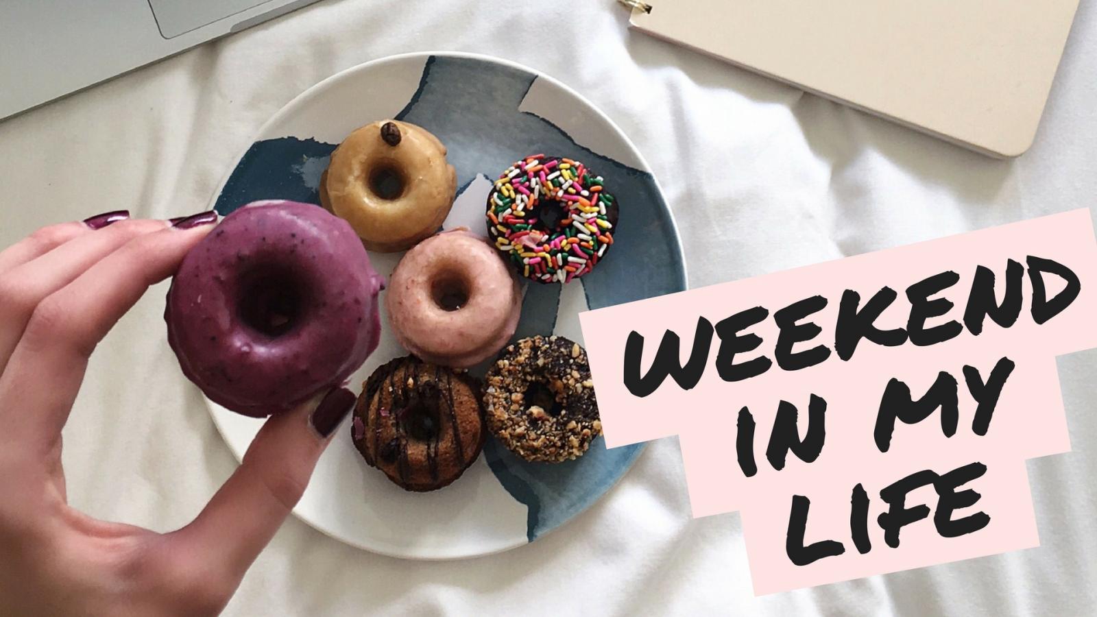 Weekend In My Life: Food Blogging, Fitness + Eats (My First Vlog!)