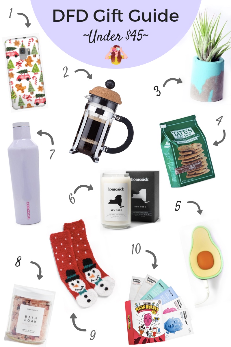 DFD Gift Guide: Under $45 (For Anyone!)